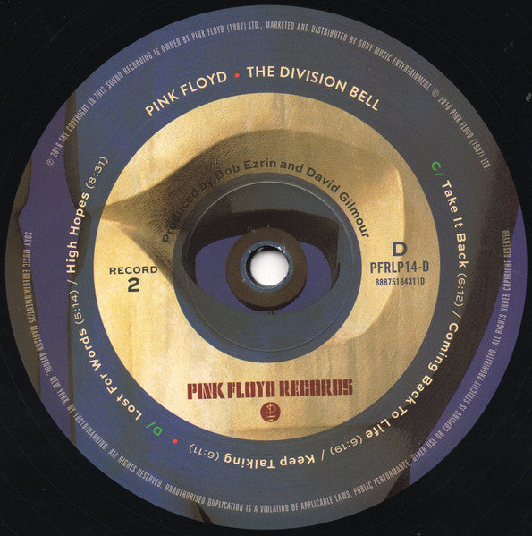 The Division Bell - secondary