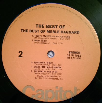 The Best Of The Best Of Merle Haggard - secondary