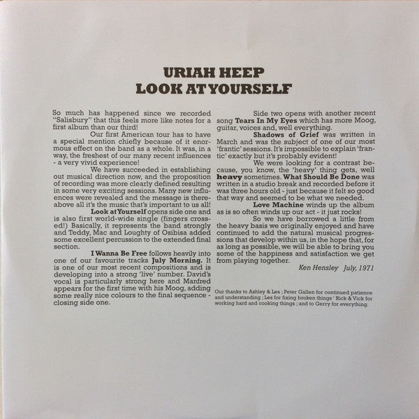 Look At Yourself - secondary