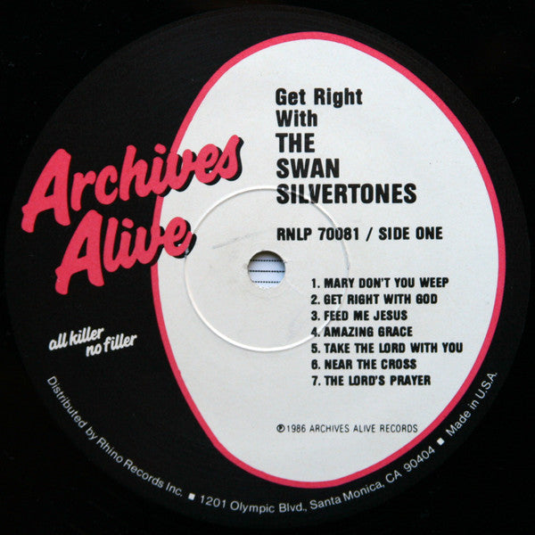 Get Right With The Swan Silvertones - secondary