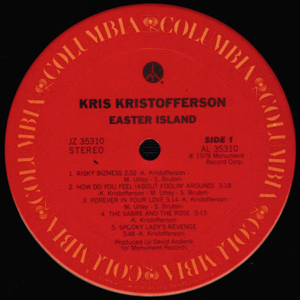 Kris Kristofferson - Easter Island