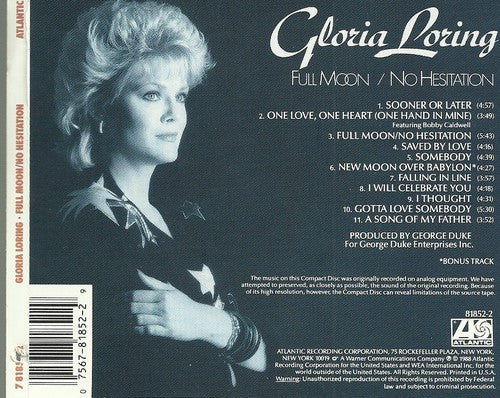 Gloria Loring - Full Moon / No Hesitation