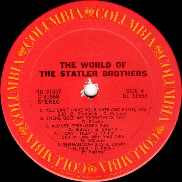 The World Of The Statler Brothers - secondary