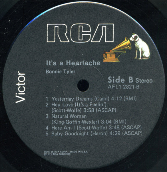 It's A Heartache - secondary