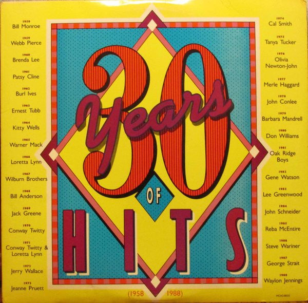 Various - 30 Years Of Hits (1958-1988)