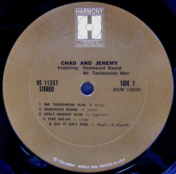 Chad & Jeremy - Featuring: Homeward Bound / Mr. Tambourine Man