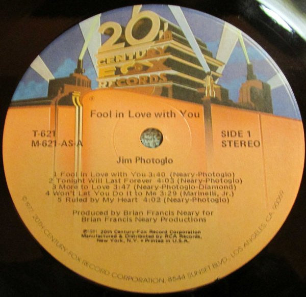 Jim Photoglo - Fool In Love With You