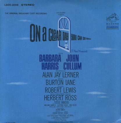 Barbara Harris, John Cullum - On A Clear Day You Can See Forever (Original Broadway Cast Recording)