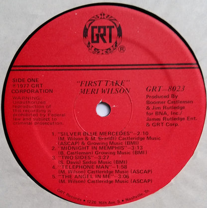 Meri Wilson - First Take