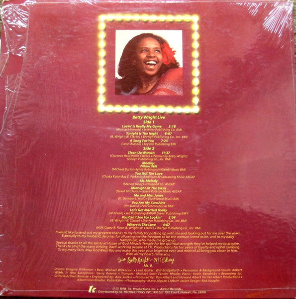 Betty Wright Live - secondary