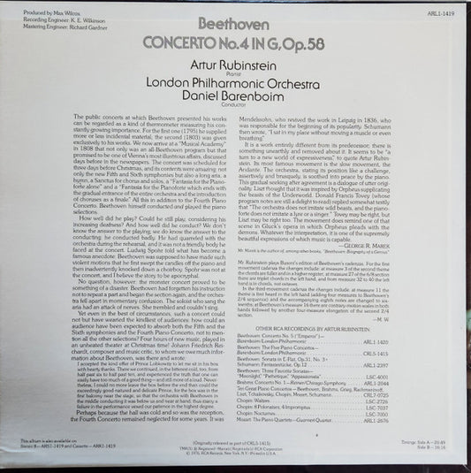 Concerto No. 4 - secondary