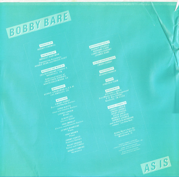 As Is - secondary