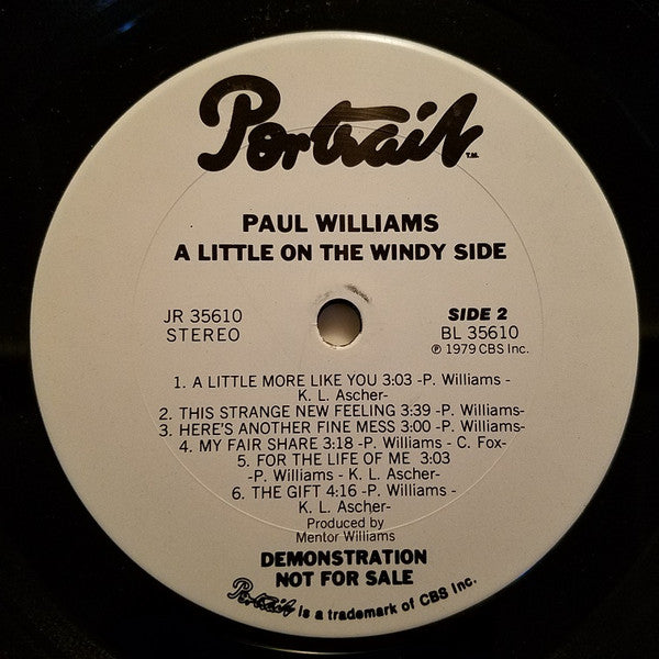 Paul Williams - A Little On The Windy Side
