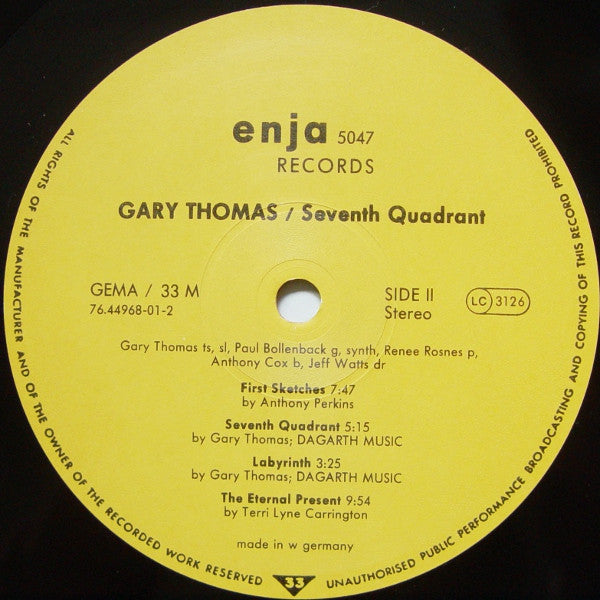 Gary Thomas - Seventh Quadrant