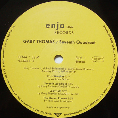 Gary Thomas - Seventh Quadrant