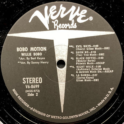 Willie Bobo - Bobo Motion