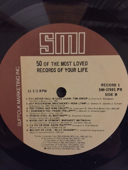 Various - 50 Of The Most Loved Records Of Your Life Record No. 1