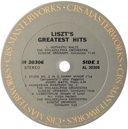 Franz Liszt, Leonard Bernstein, André Watts, Eugene Ormandy, Ivan Davis - Liszt's Greatest Hits