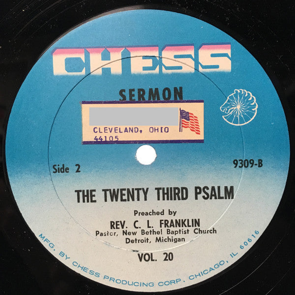 Reverend C.L. Franklin - The Twenty Third Psalm