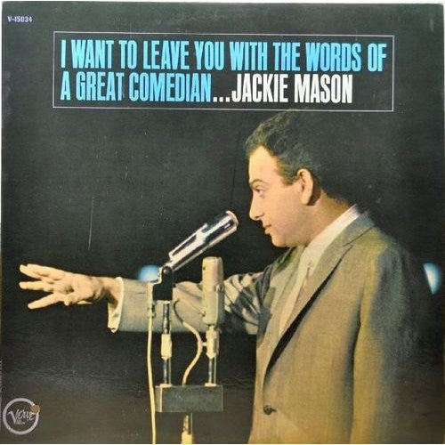 I Want To Leave You With The Words Of A Great Comedian - primary