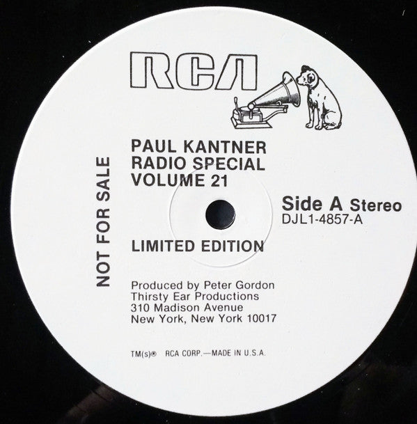 Paul Kantner - RCA Special Radio Series Vol. 21