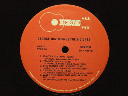 George Jones Sings The Big Ones - secondary