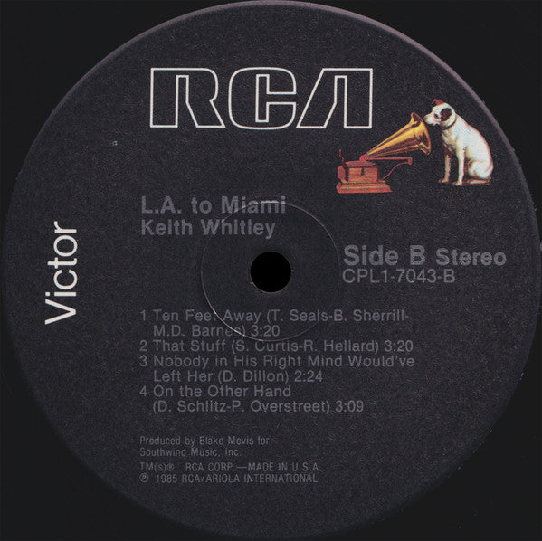 L.A. To Miami - secondary