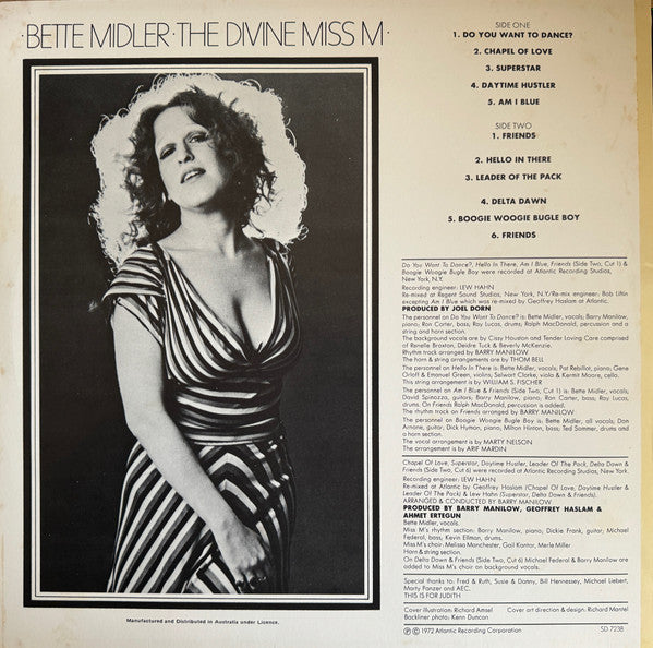 The Divine Miss M - secondary