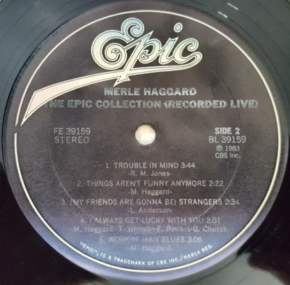 The Epic Collection (Recorded Live) - secondary