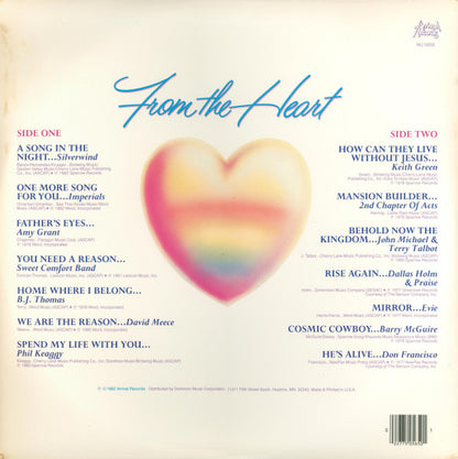 From The Heart - secondary