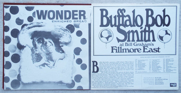 Buffalo Bob Smith Live At Bill Graham's Fillmore East - secondary