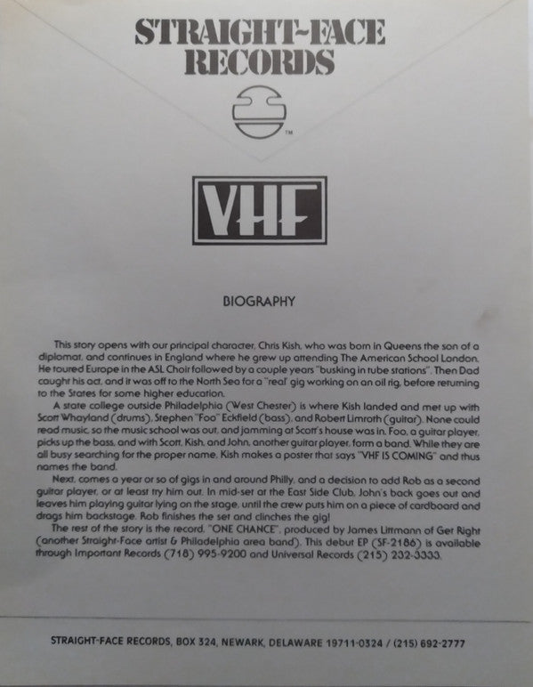 VHF - One Chance