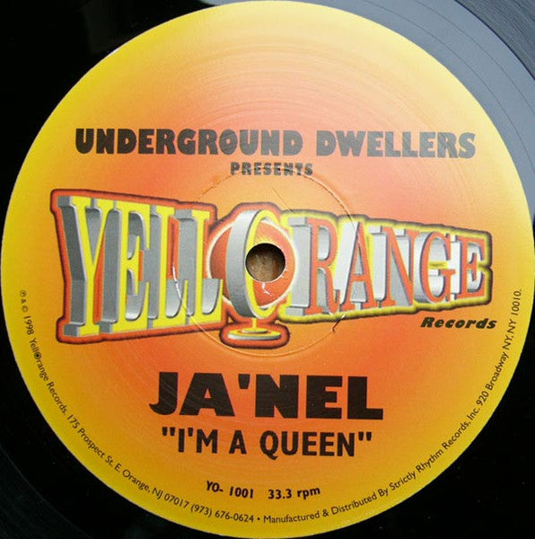 12": Underground Dwellers, Ja'Nel - I'm A Queen