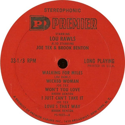 Starring Lou Rawls - secondary