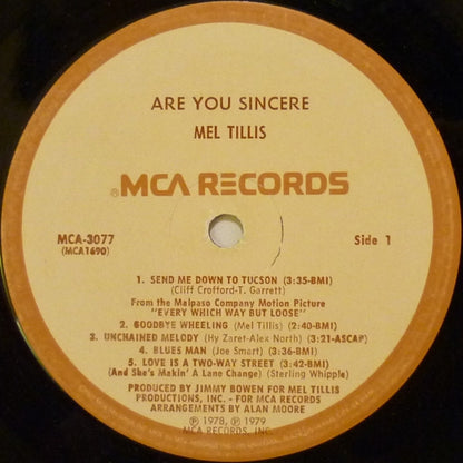 Are You Sincere - secondary