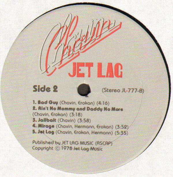 Chinga Chavin - Jet Lag