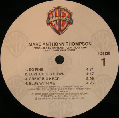 Marc Anthony Thompson - secondary
