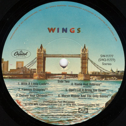 Wings - London Town