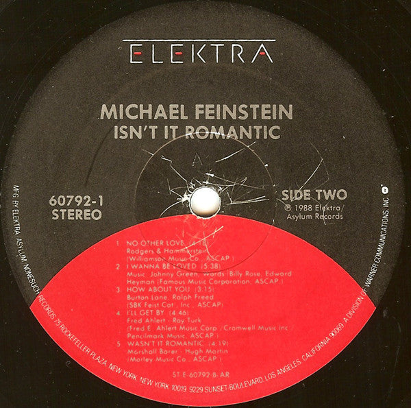 Michael Feinstein - Isn't It Romantic