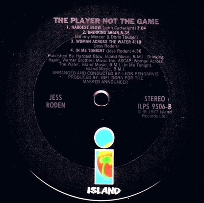 Jess Roden - The Player Not The Game
