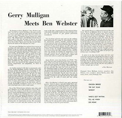 Gerry Mulligan Meets Ben Webster - secondary