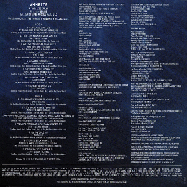 Annette (Cannes Edition - Selections From The Motion Picture Soundtrack) - secondary