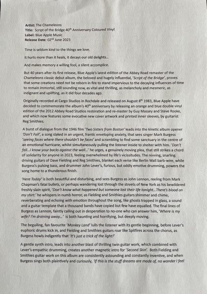 Script Of The Bridge  - secondary