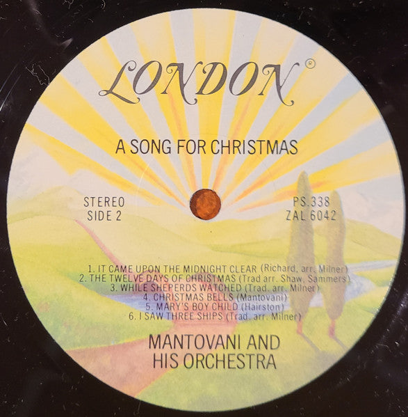 Mantovani And His Orchestra - Christmas Greetings From Mantovani And His Orchestra