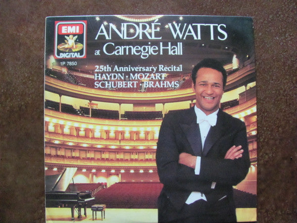 André Watts, Joseph Haydn, Wolfgang Amadeus Mozart, Franz Schubert, Johannes Brahms - At Carnegie Hall, 25th Anniversary Recital