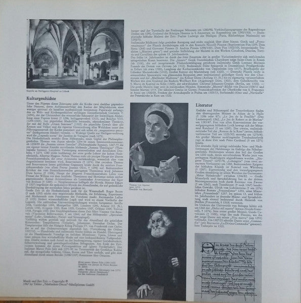 Robin Et Marion • Llibre Vermell U.A. - Weltliche Musik Um 1300 - secondary