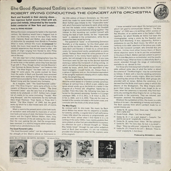 The Good Humored Ladies / The Wise Virgins - secondary