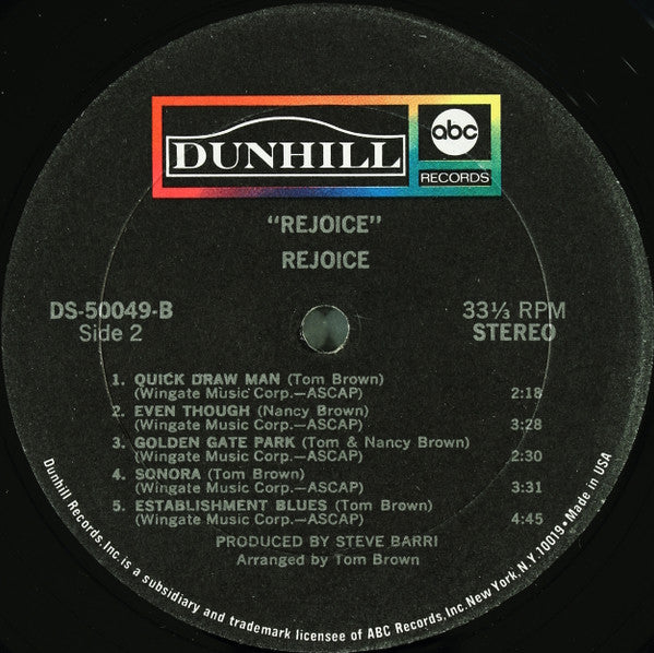 Rejoice! - Rejoice