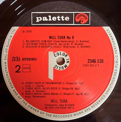 Will Tura - N° 8