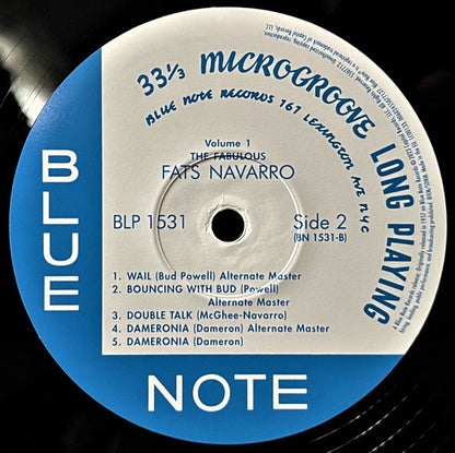 The Fabulous Fats Navarro Volume 1 - secondary